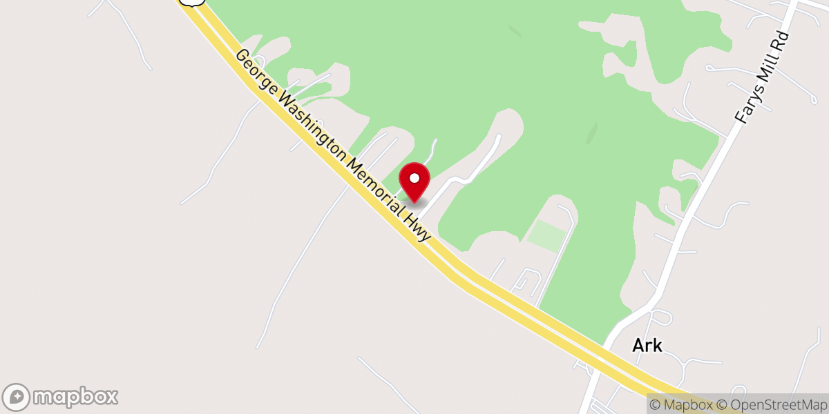 Map showing location of New Hope Independent Baptist Church