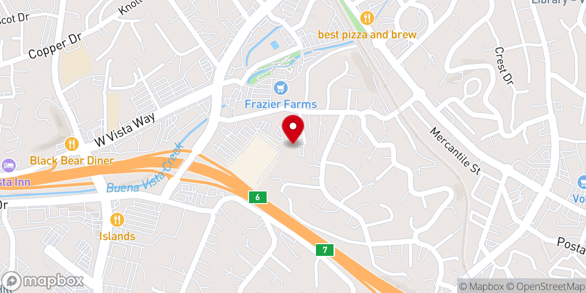Map showing location of Unity Way Church