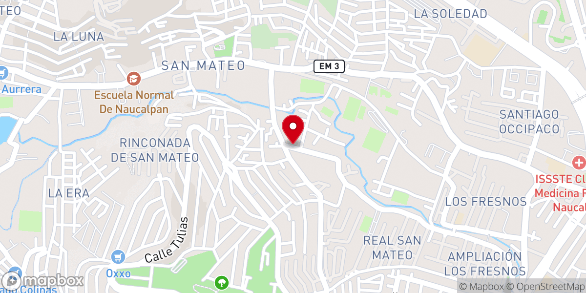 Map showing location of Dunamis, Iglesia Bautista