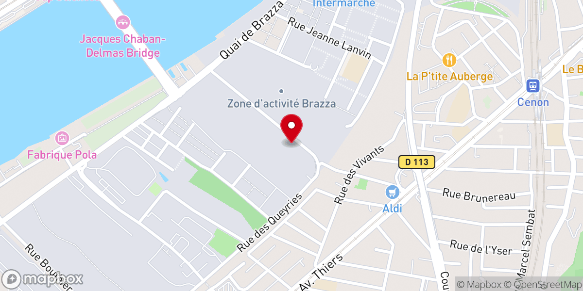 Map showing location of Église Les Victorieux Cité D'Omnipotence