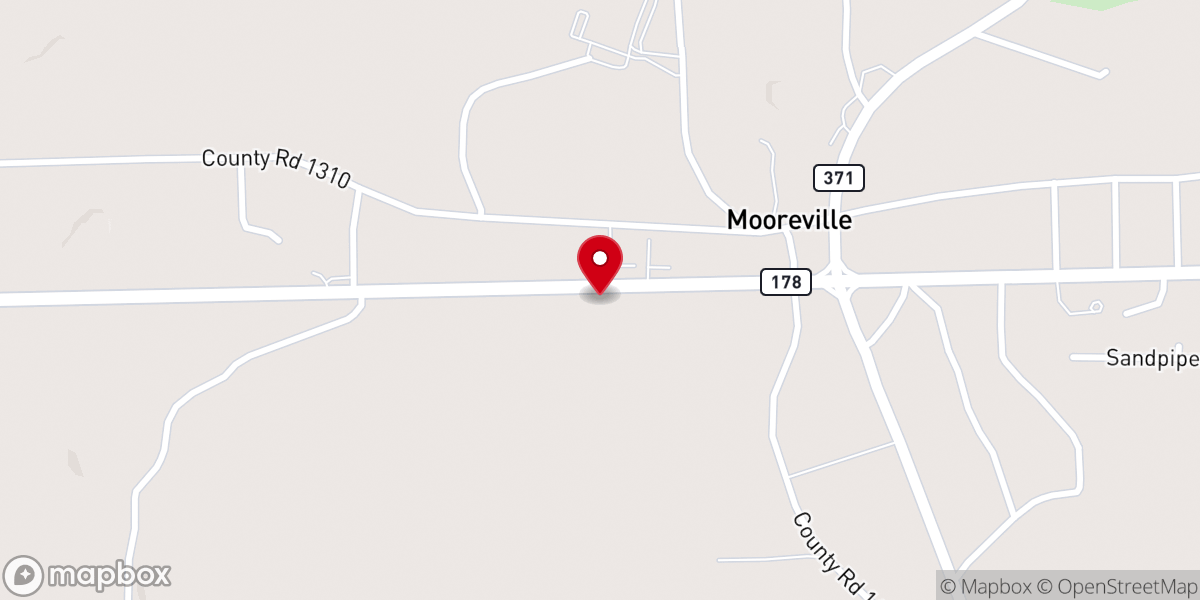 Map showing location of The New Beginnings Church