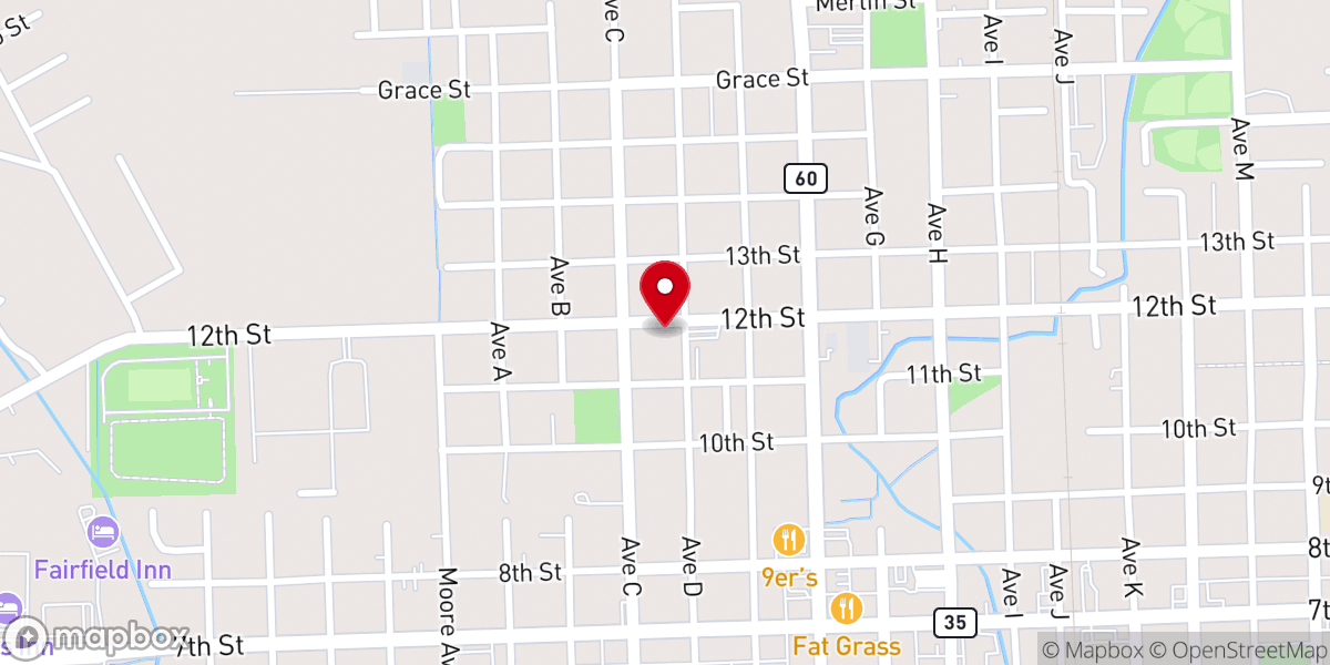 Map showing location of Our Lady-Guadalupe Catholic