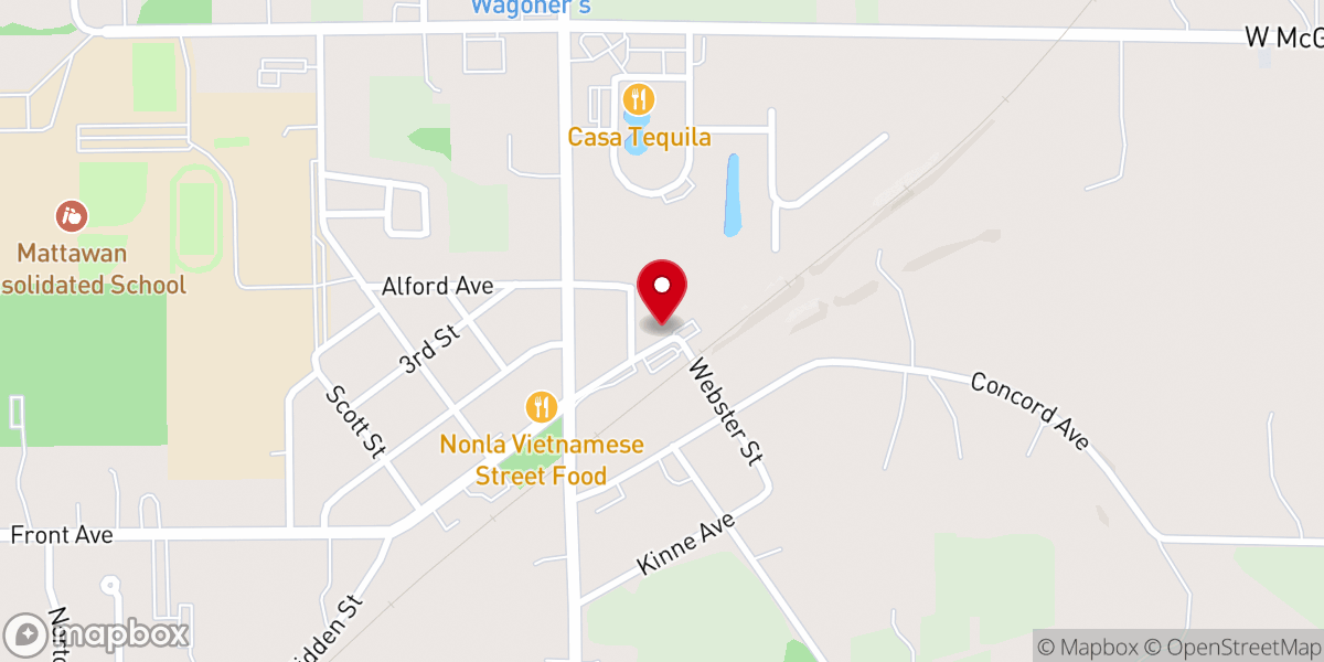 Map showing location of St John Bosco Catholic Church