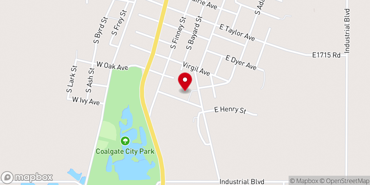 Map showing location of Cornerstone Praise & Worship