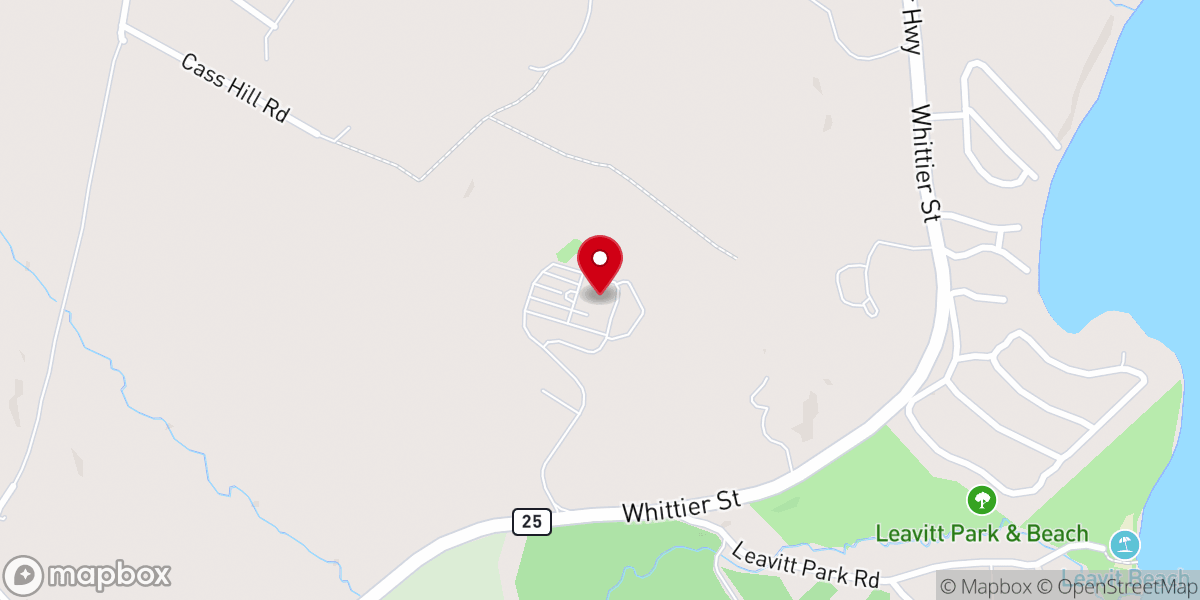 Map showing location of St. Charles Borromeo Catholic Church