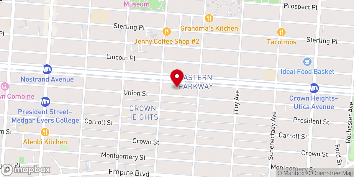 Map showing location of Released Time Program
