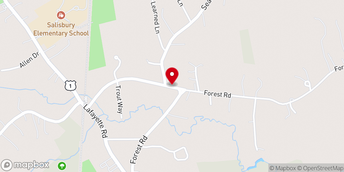 Map showing location of Sanctuary Forest