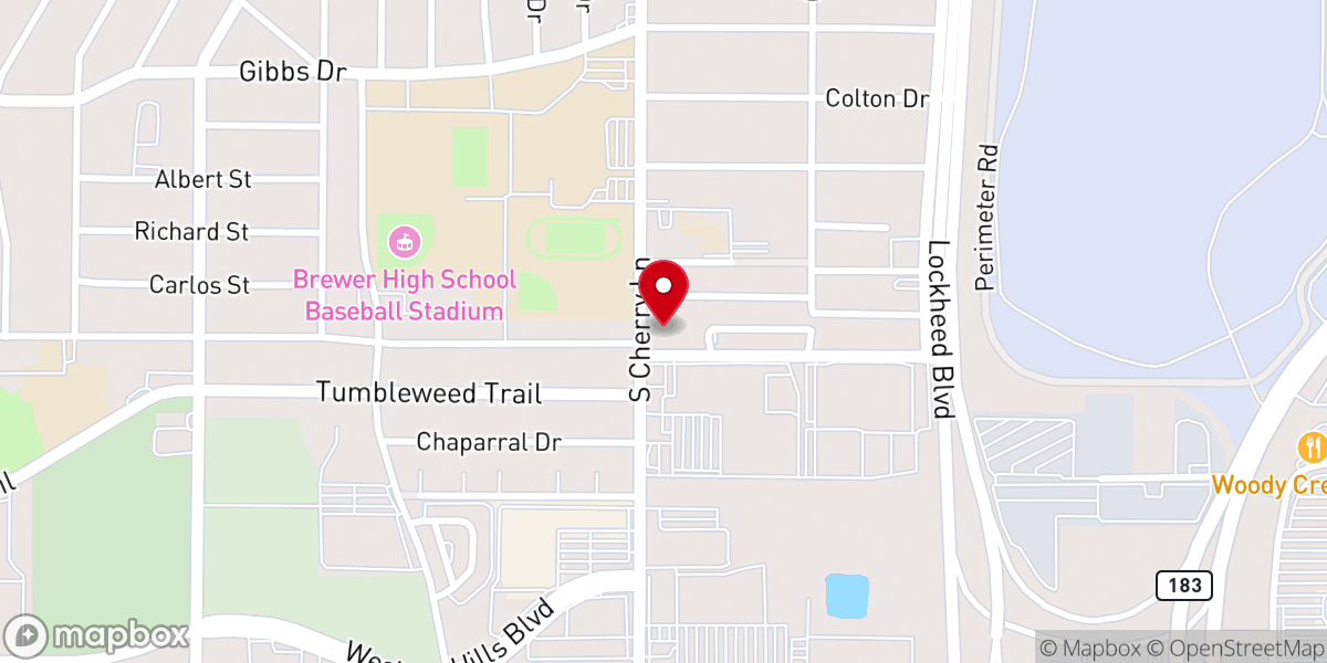 Map showing location of Spirit of Truth Ministries