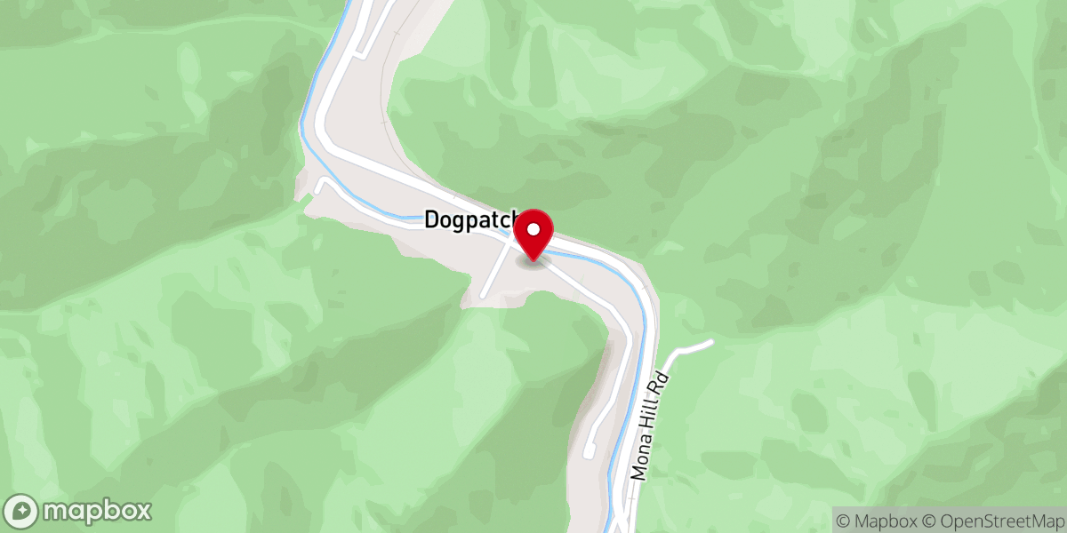 Map showing location of Monahill Church