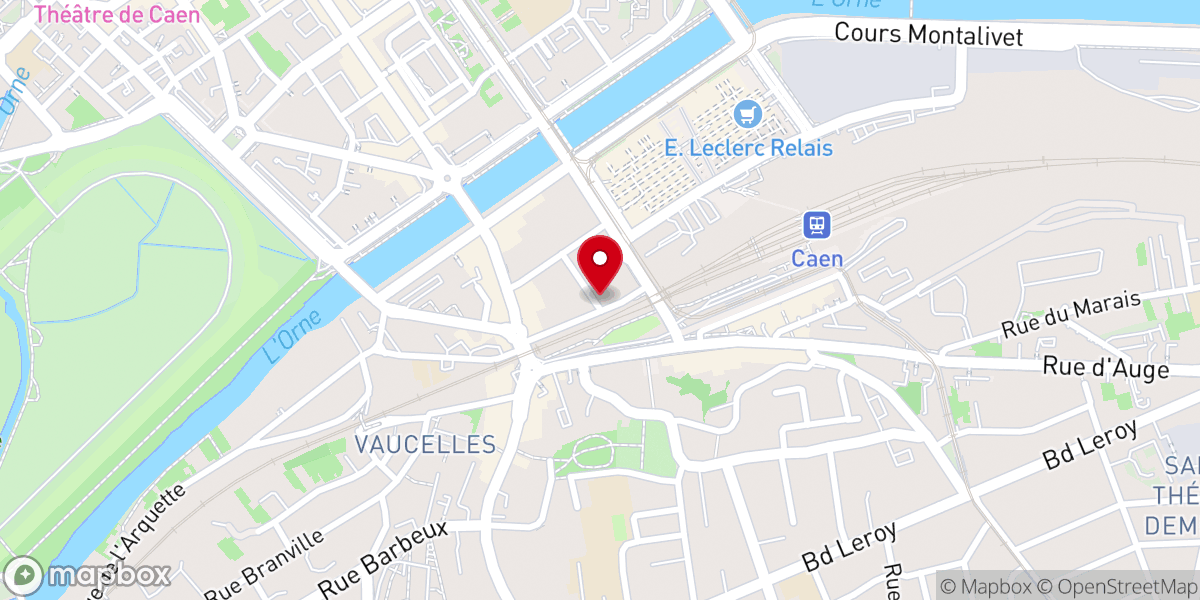 Map showing location of Église, Rue des èquipes d´Urgence, Numéro 11,