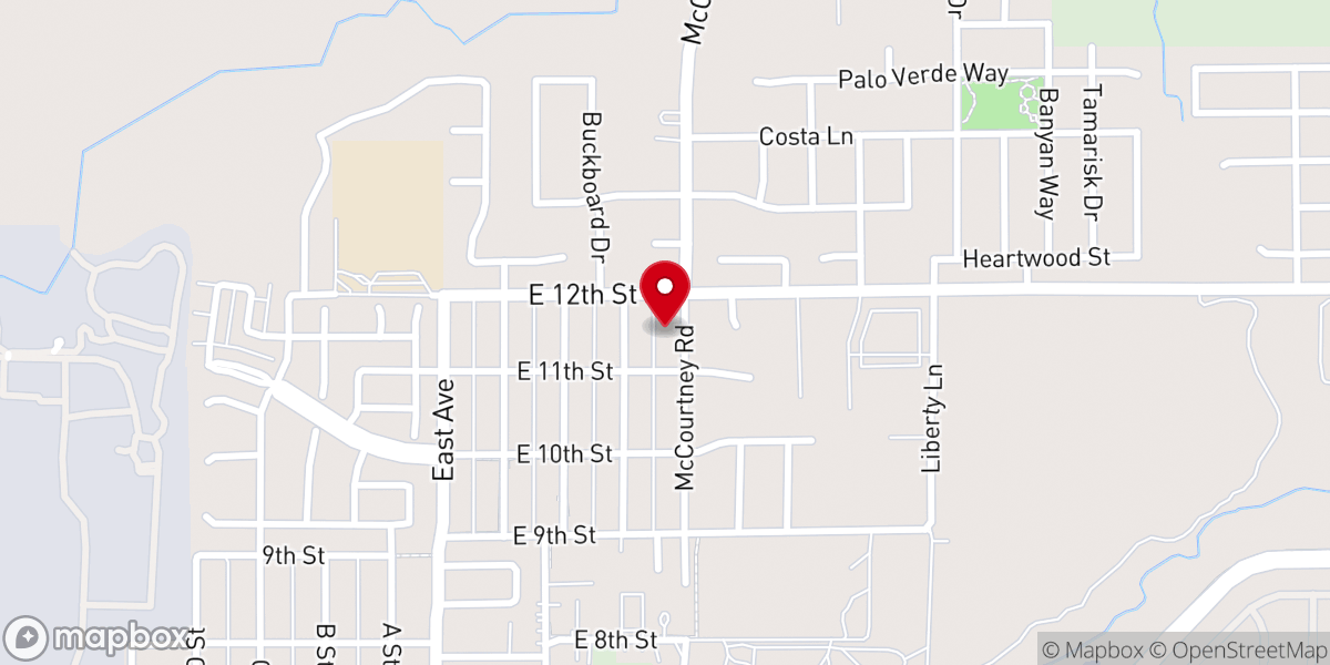 Map showing location of Lincoln Stake Center