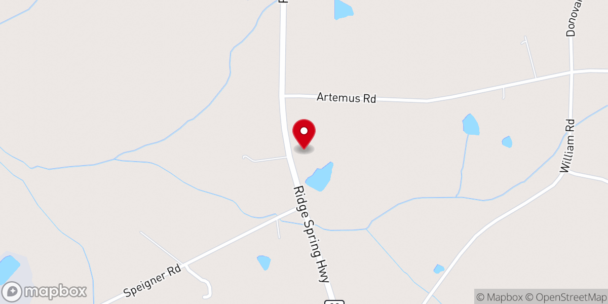 Map showing location of St Williams Catholic Church