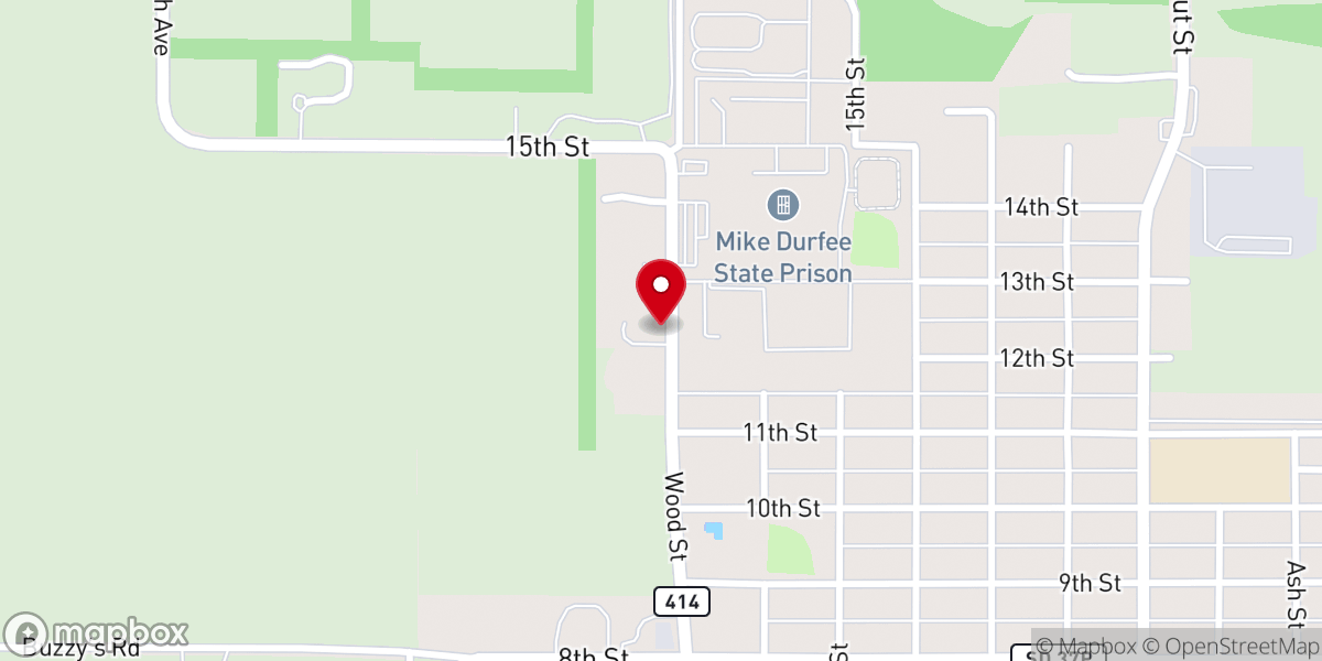 Map showing location of St Vincent De Paul Catholic Church