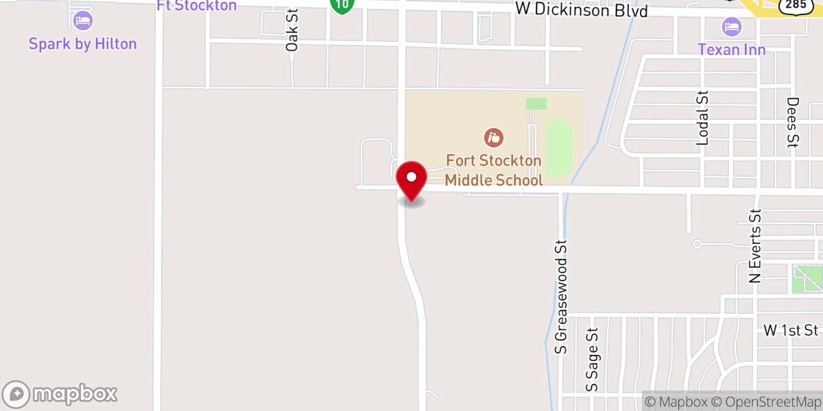 Map showing location of Apostolic Tabernacle