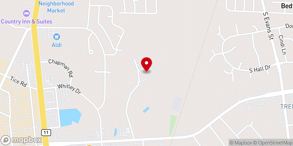 Map showing location of Reimage Church