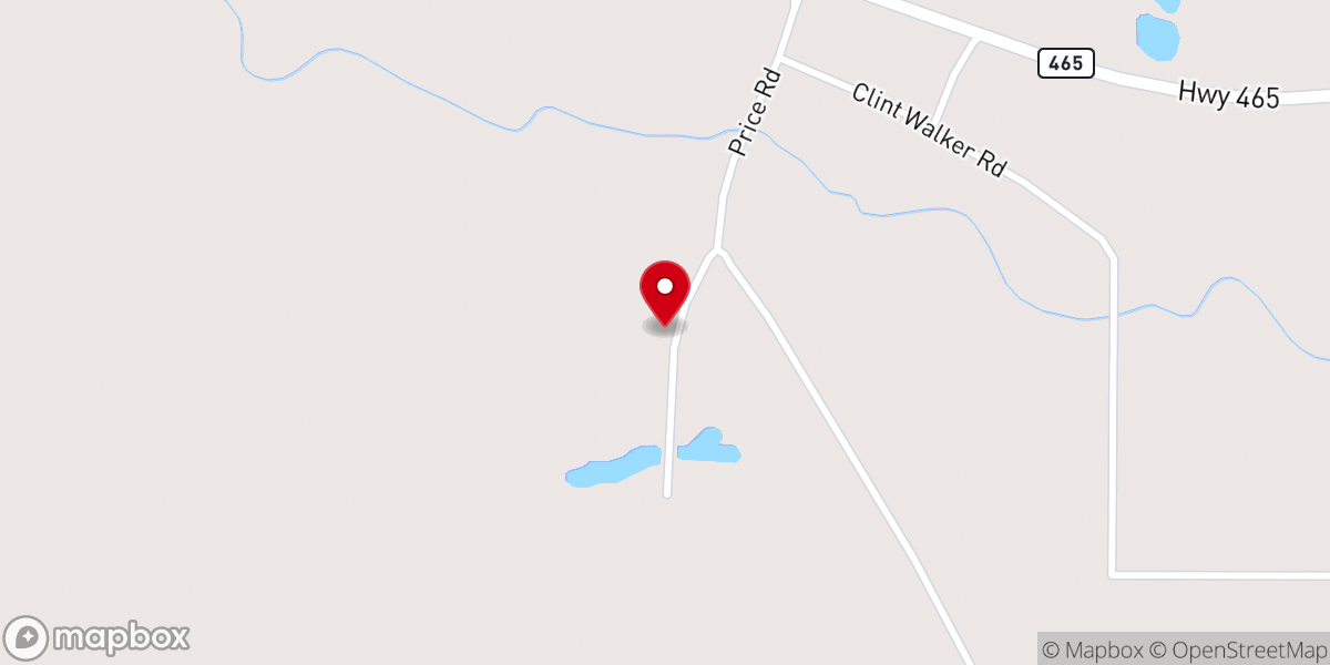 Map showing location of St. Jude Catholic Church