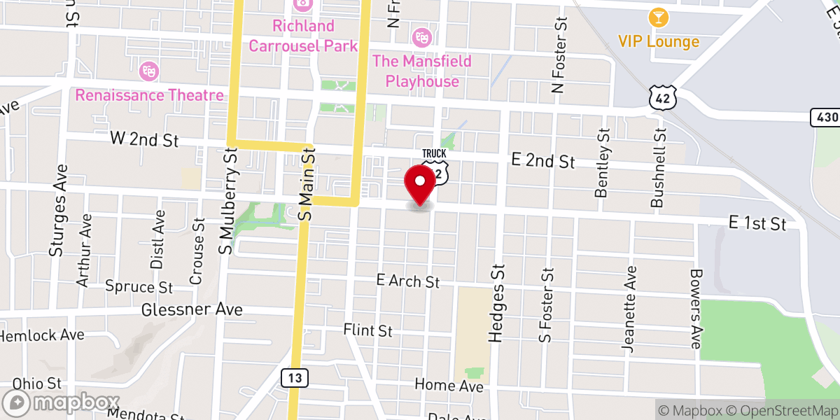 Map showing location of Living Bread C O G I C Christian Center of El Cajon Ca