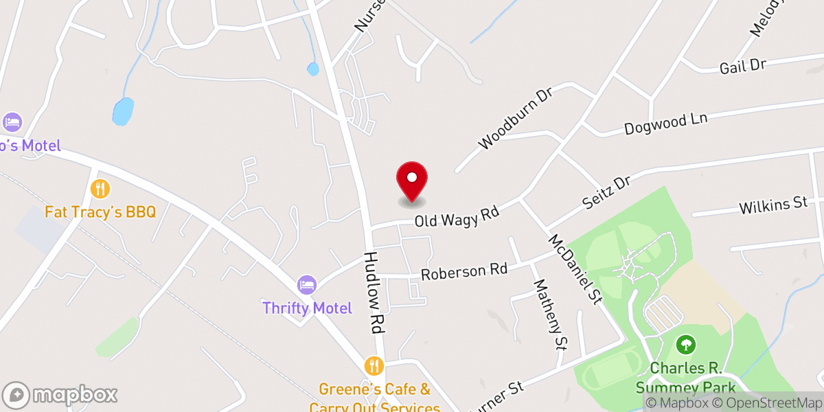 Map showing location of Faith Praise and Worship Ministry