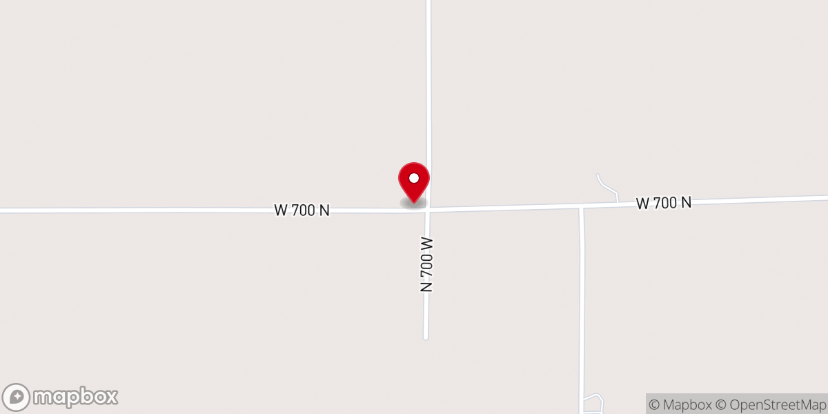 Map showing location of Mount Hope Church