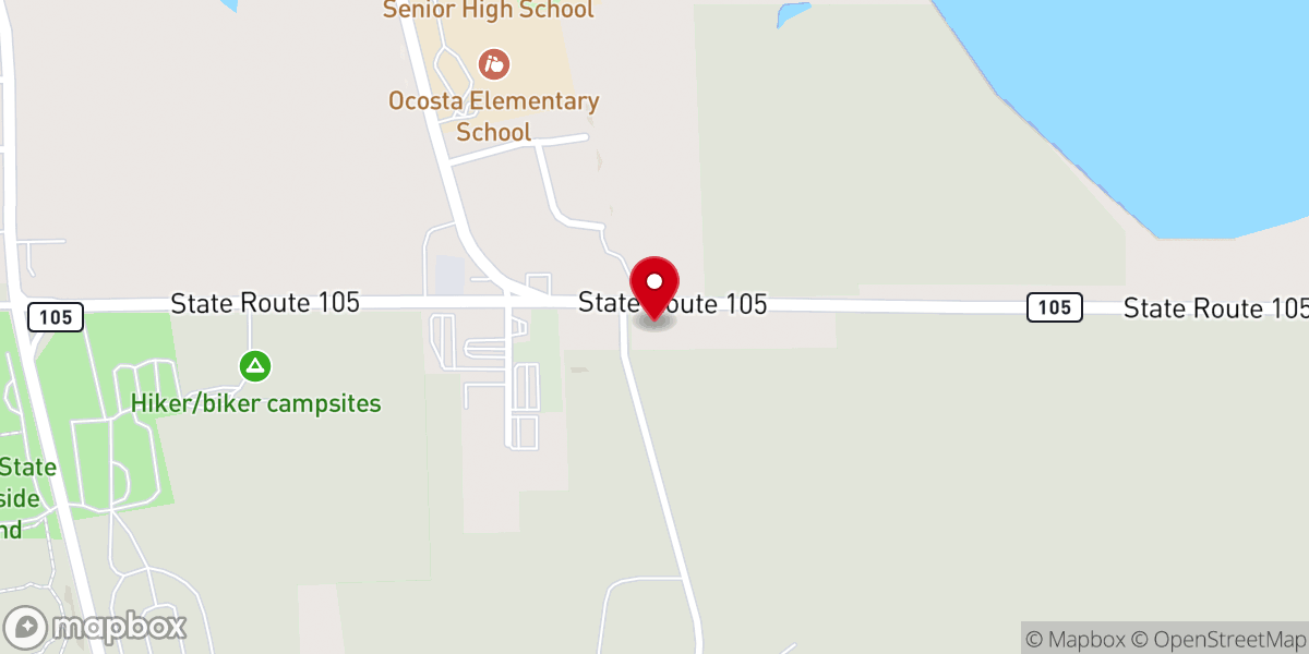 Map showing location of St Paul Catholic Church