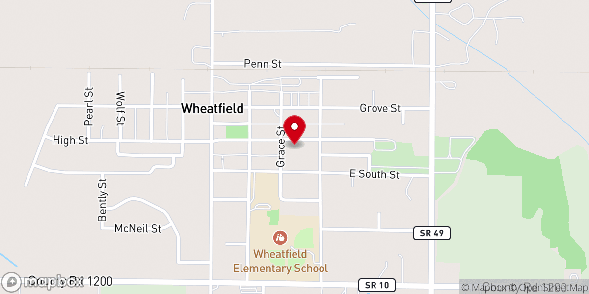 Map showing location of Our Sorrowful Mother Catholic Church