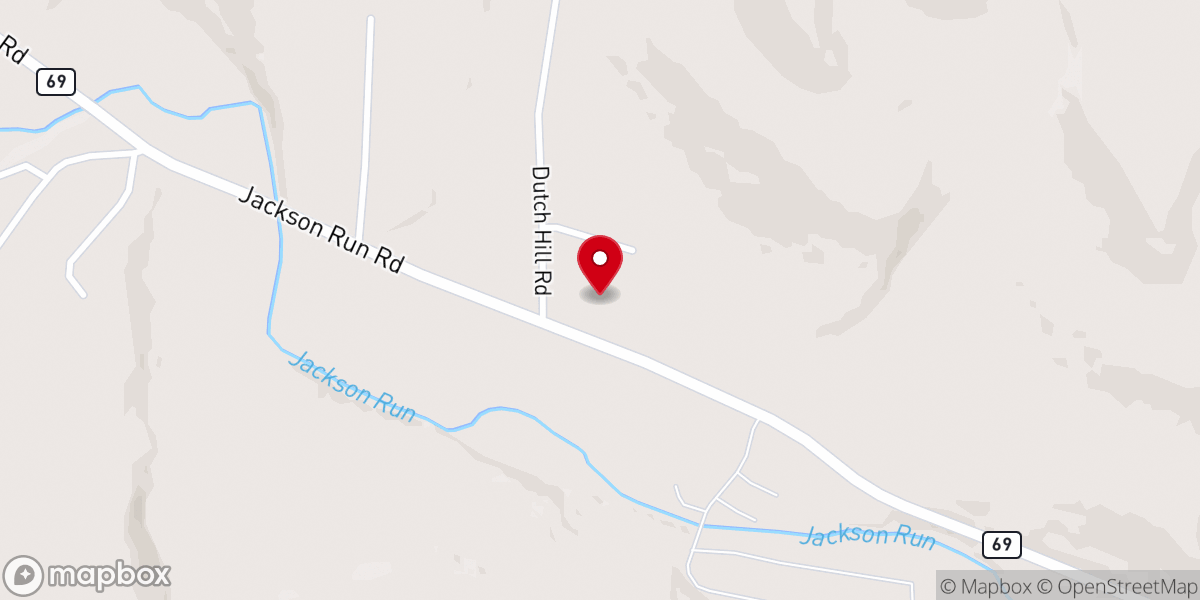 Map showing location of Faith Bible Church