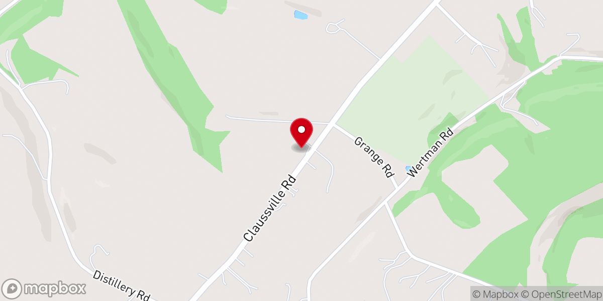 Map showing location of Harvest Church