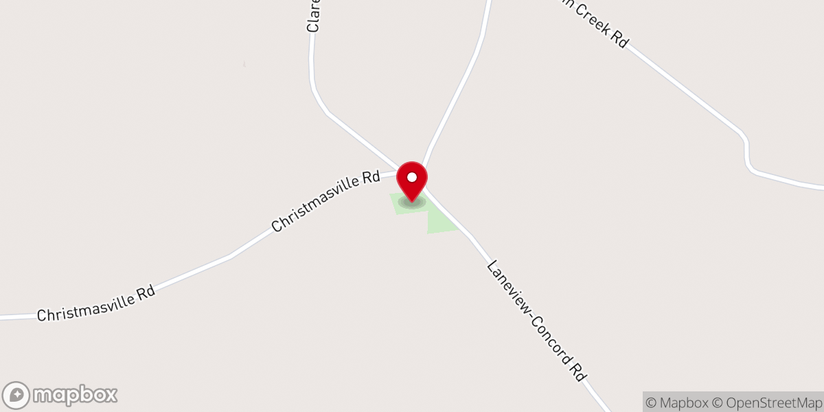 Map showing location of Davidson Chapel