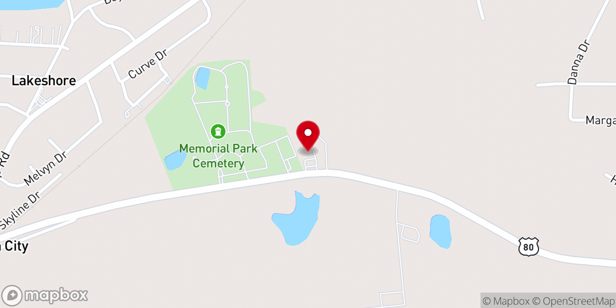 Map showing location of Living Water Ministries International