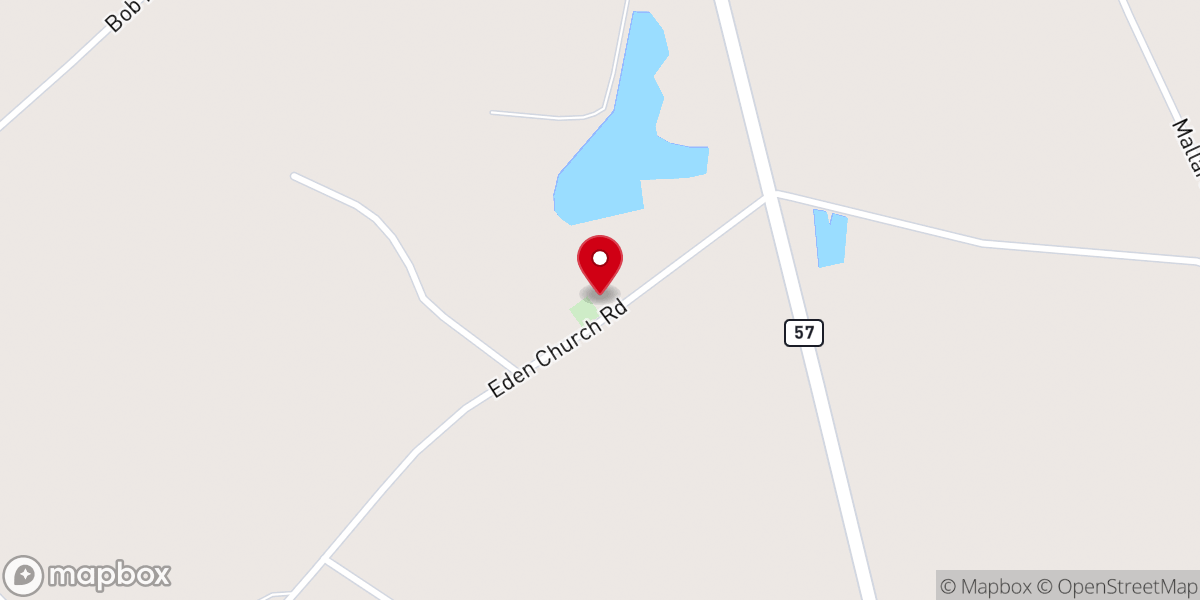 Map showing location of New Life Church