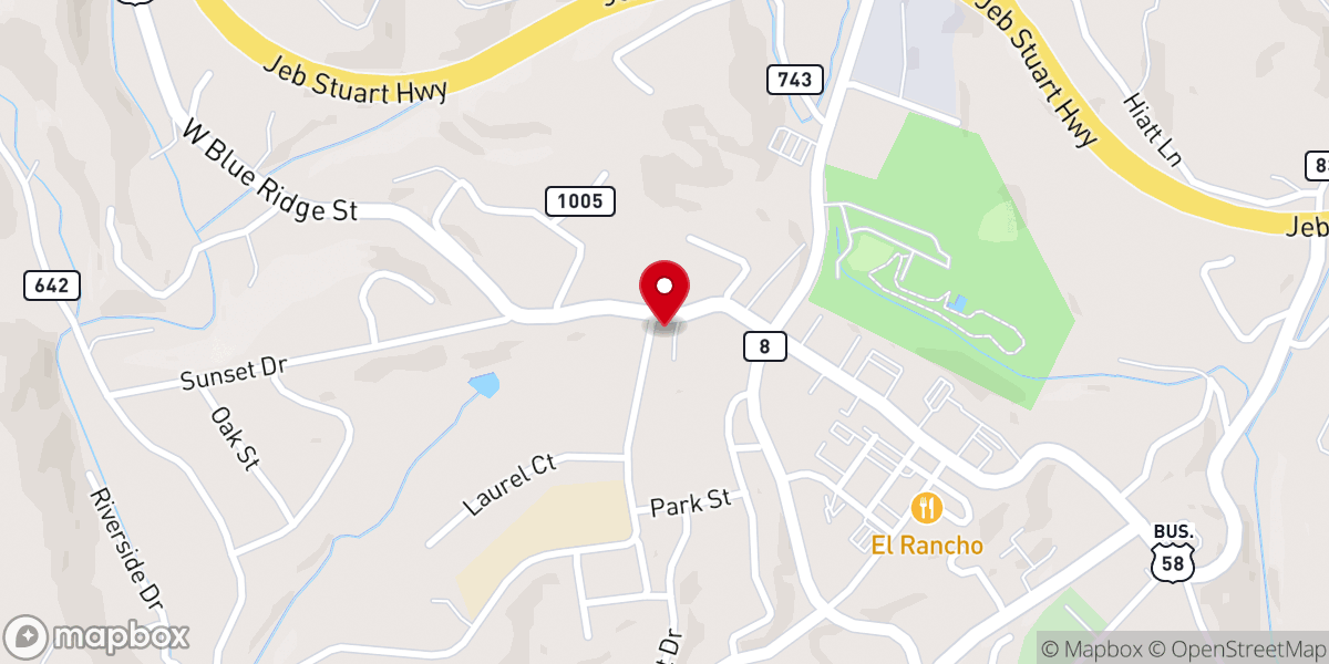 Map showing location of The Church of Jesus Christ of Latter-day Saints