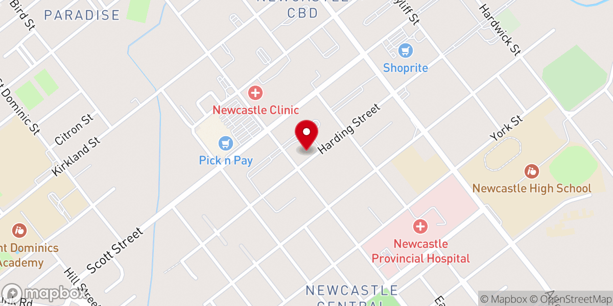 Map showing location of Methodist Church of SA The