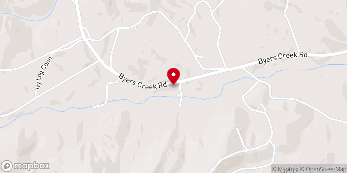 Map showing location of Refuge Tabernacle Inc