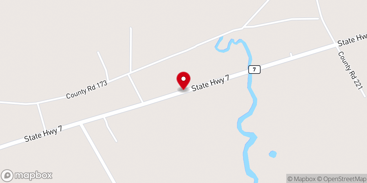 Map showing location of Newlife Fellowship Church
