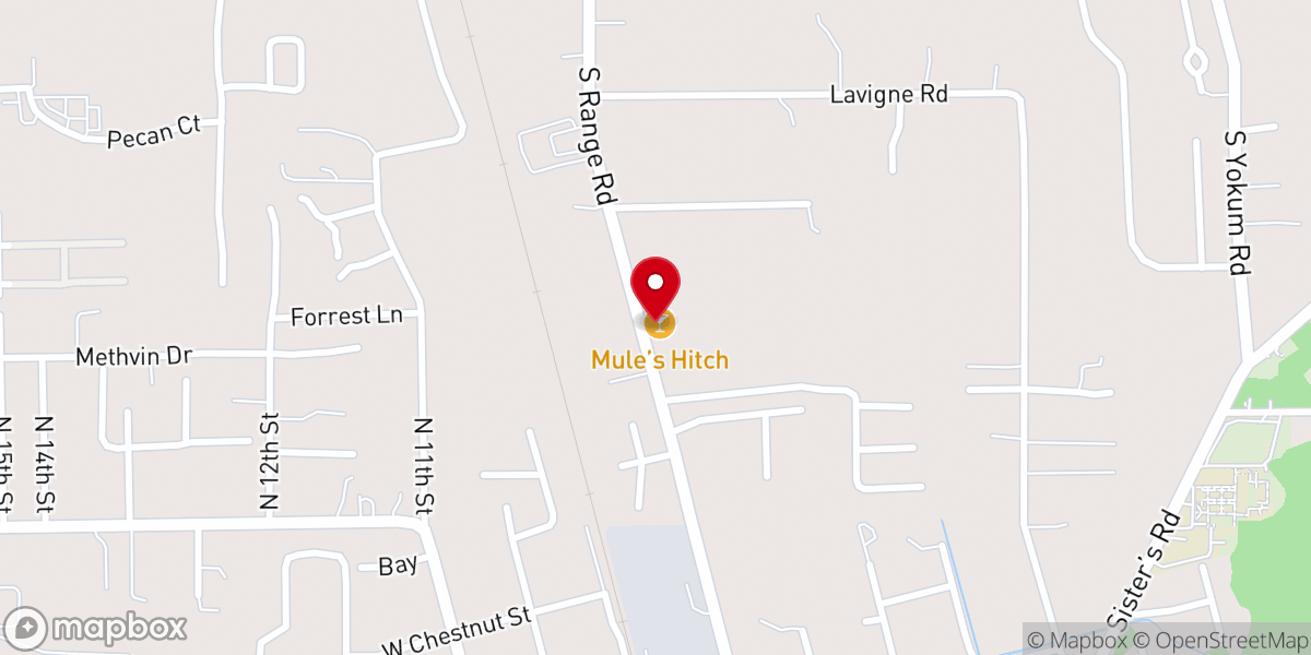 Map showing location of #4 Mule's Hitch
