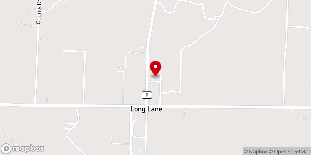 Map showing location of Pisgah Baptist Church