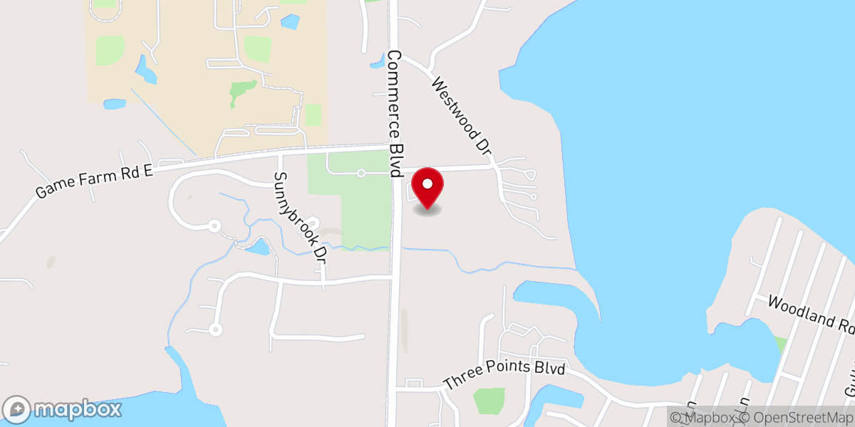Map showing location of River Valley Church - Minnetrista Campus