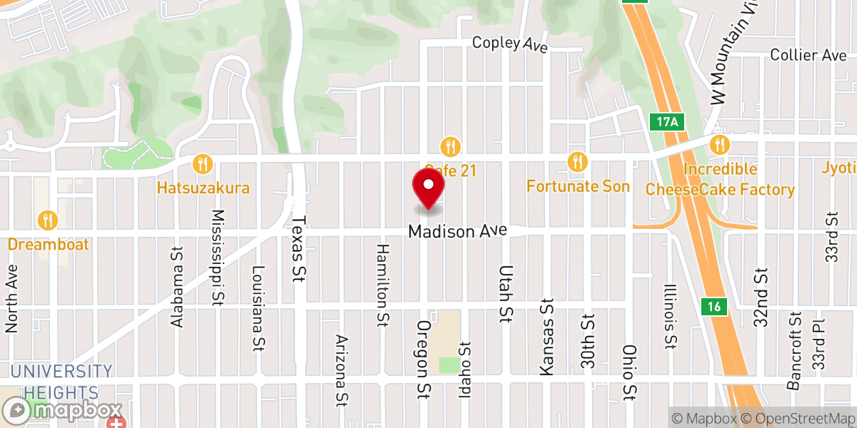 Map showing location of Together Church Ministries Inc