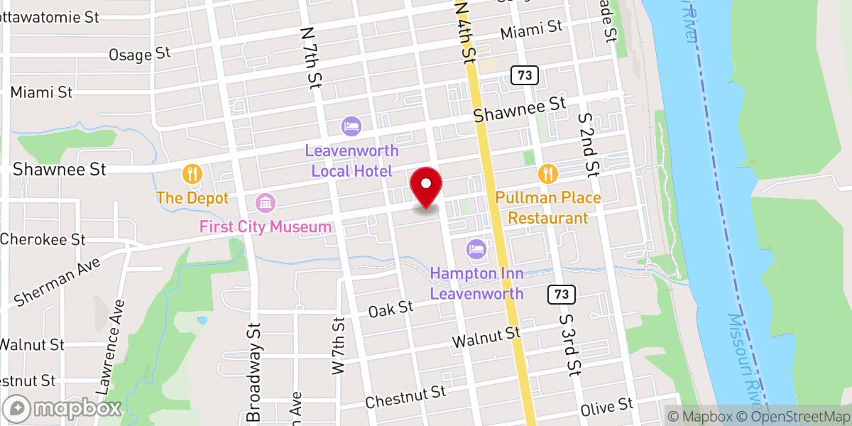 Map showing location of Grace and Truth Fellowship