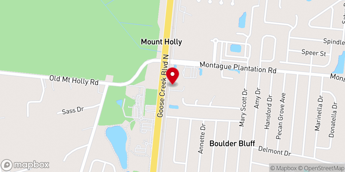 Map showing location of Chapel of Our Savior