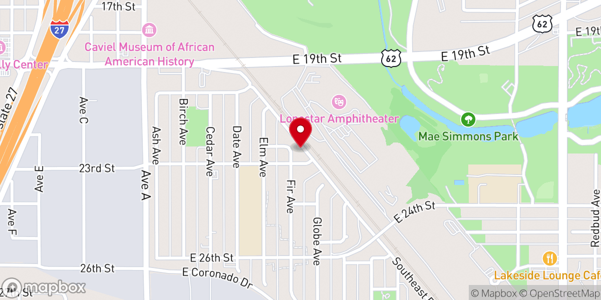 Map showing location of Bethel Church