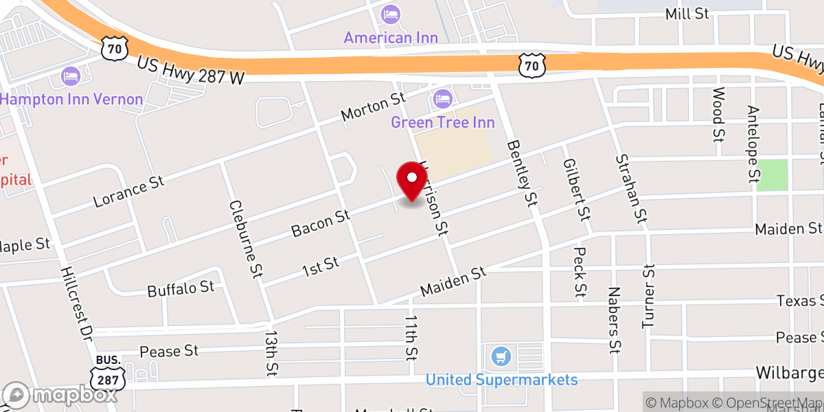 Map showing location of Journey Church PCG