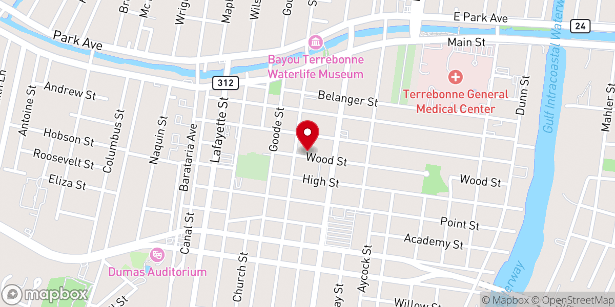 Map showing location of Throne Room International Ministries Inc