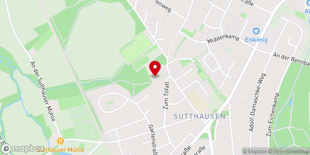 Map showing location of Maria Königin des Friedens