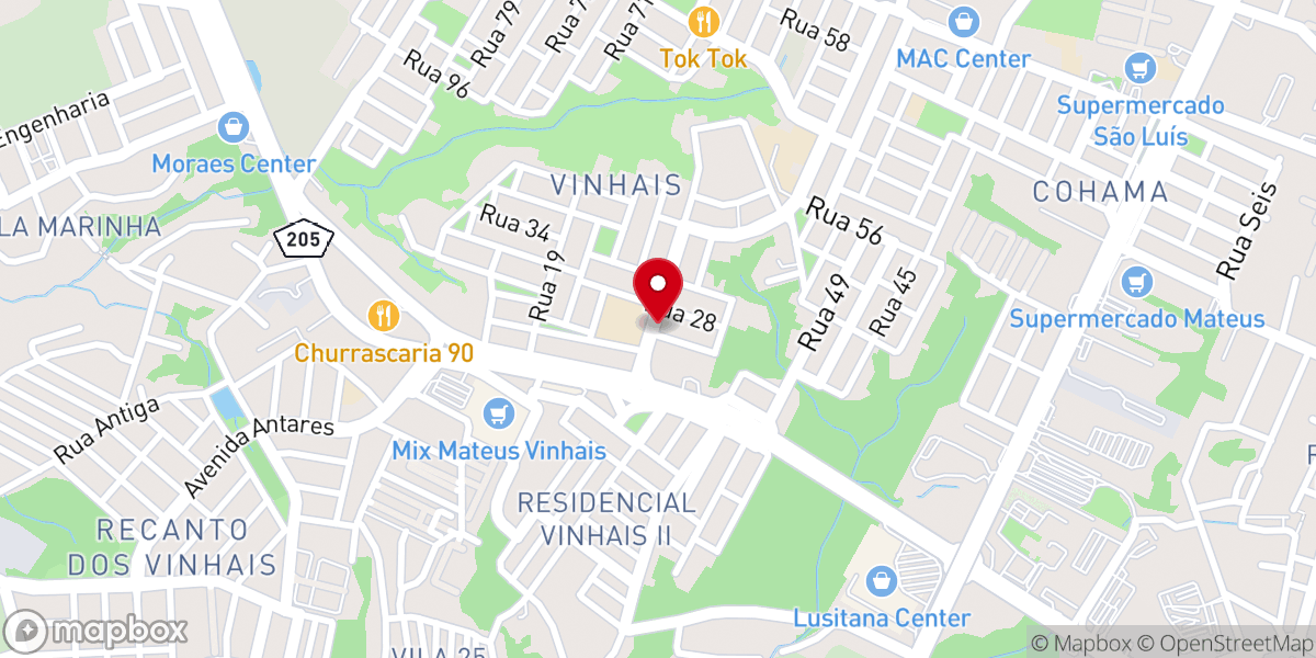 Map showing location of AD SLZ - Assembleia de Deus