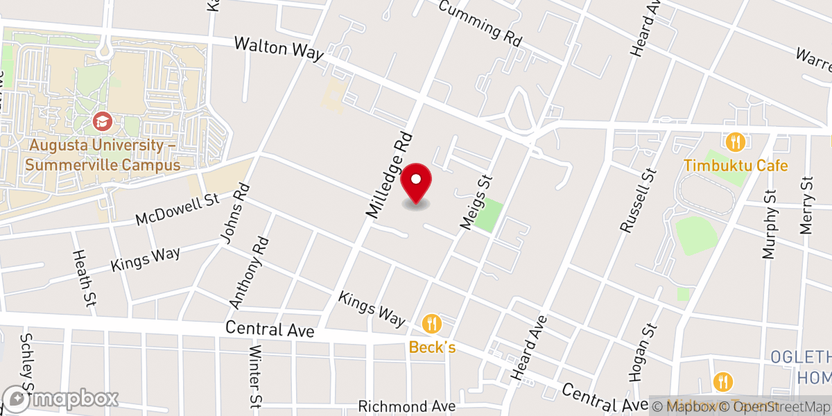 Map showing location of Faith Kingdom Life Center Inc