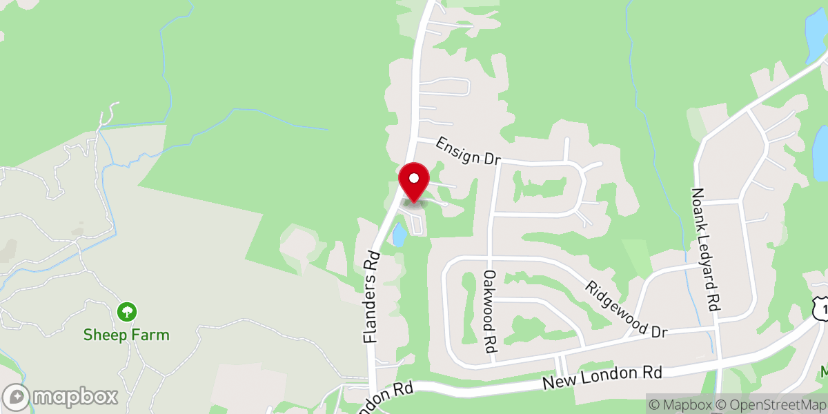 Map showing location of Groton Congregation-Kingdom Hall of Jehovah's Witnesses