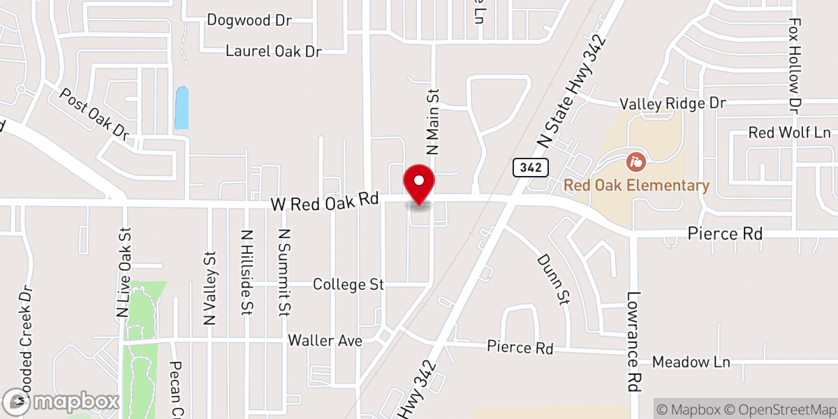 Map showing location of Fuego Church