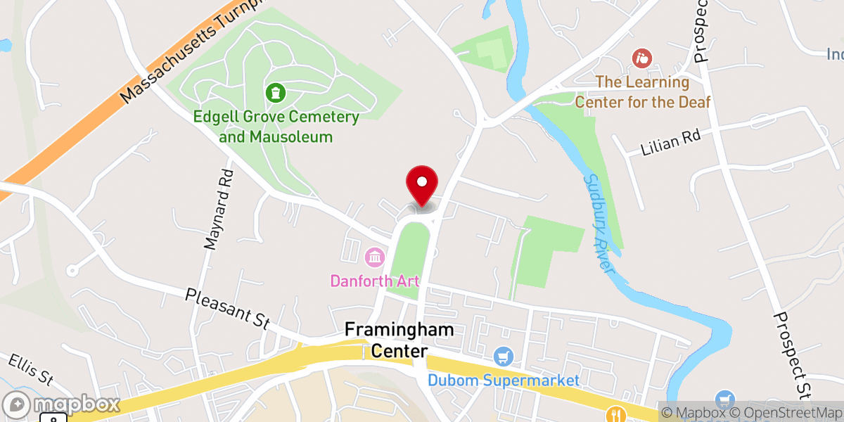 Map showing location of International Council of Unitarians and Universalists