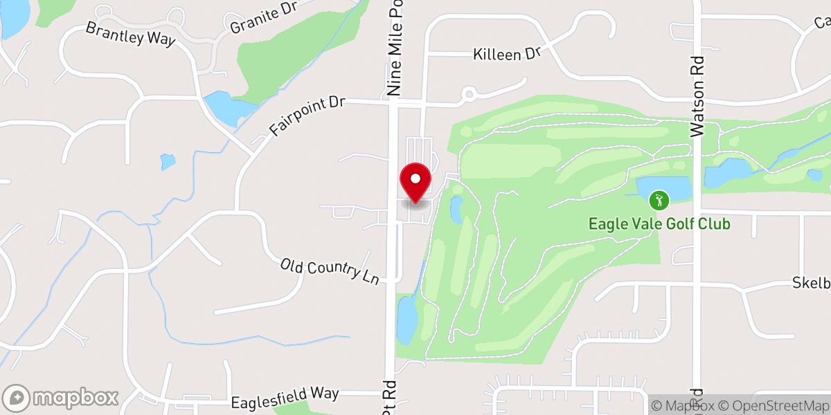 Map showing location of Fairport Christian Fellowship